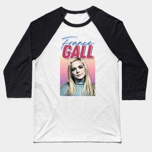 France Gall / 60s Style Retro Fanart Design Baseball T-Shirt